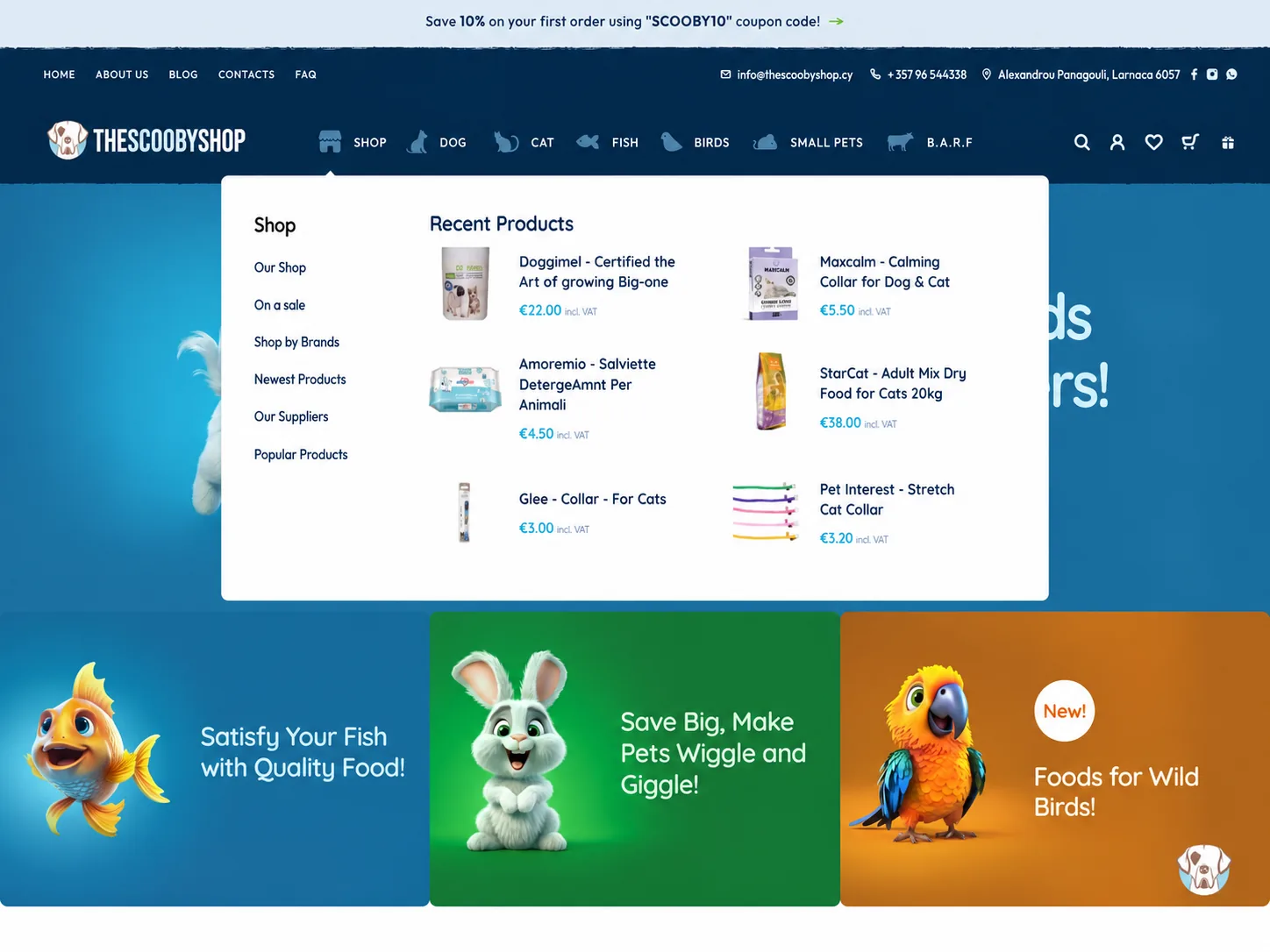 The Scooby Shop — hero image